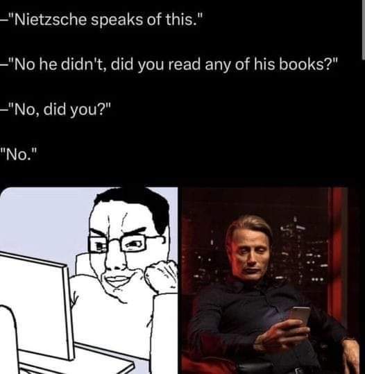 Dostoyevsky > Nietzsche