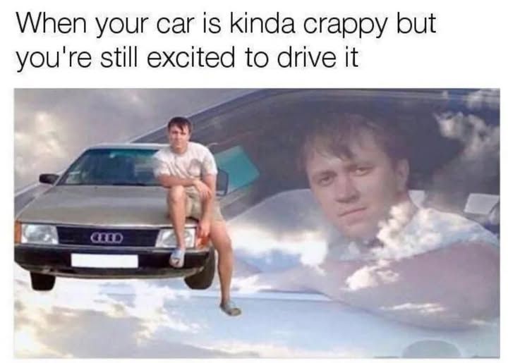 me (i like driving)