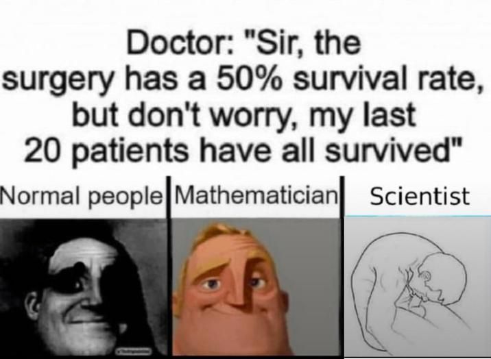 mathematician and normal people should be swapped