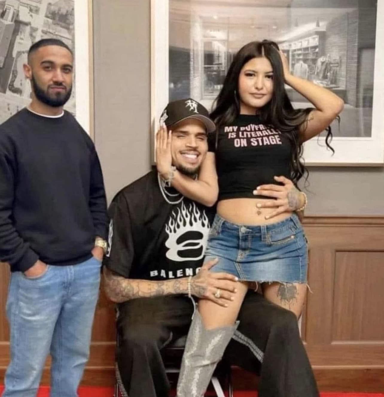 Bro paid $1,100 for a meet and greet with Chris Brown for him and his gf