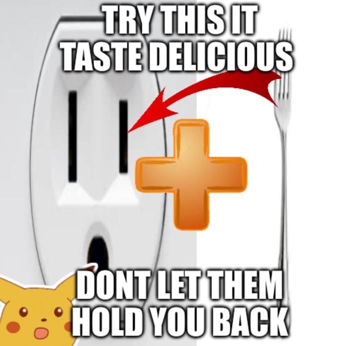even the socket looks like some reaction face