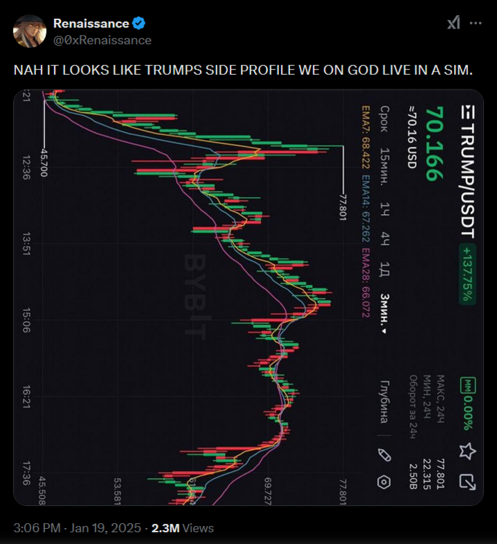 can't stump the Trump