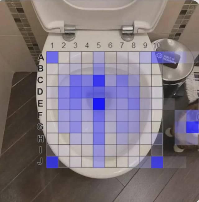 The OG "Where do you pee" post answers visualized