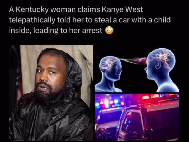 is that the Kentucky woman or Kanye West?