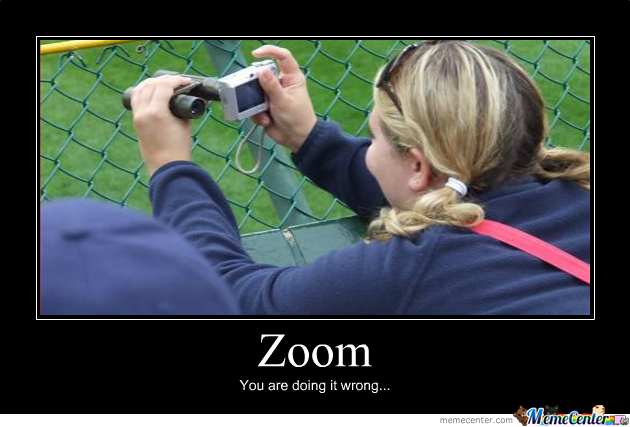 Zoom fail