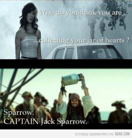 CAPTAIN jack sparrow