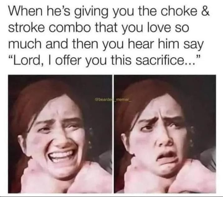 when your kink is "almost dying"