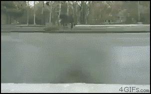 Oh, a bicyclist, maybe I'll be nice and sto... damn them to hell.