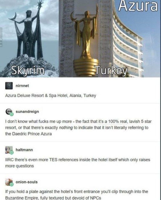 Skyrim belongs to... Turks?