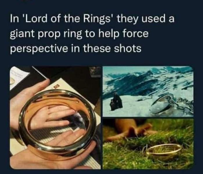 One ginormous ring to rule them all