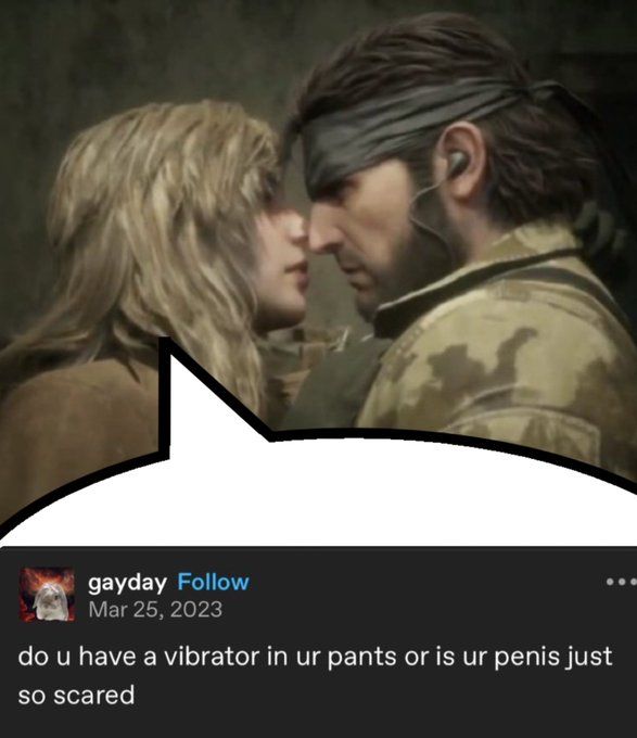 His snake is definitely solid