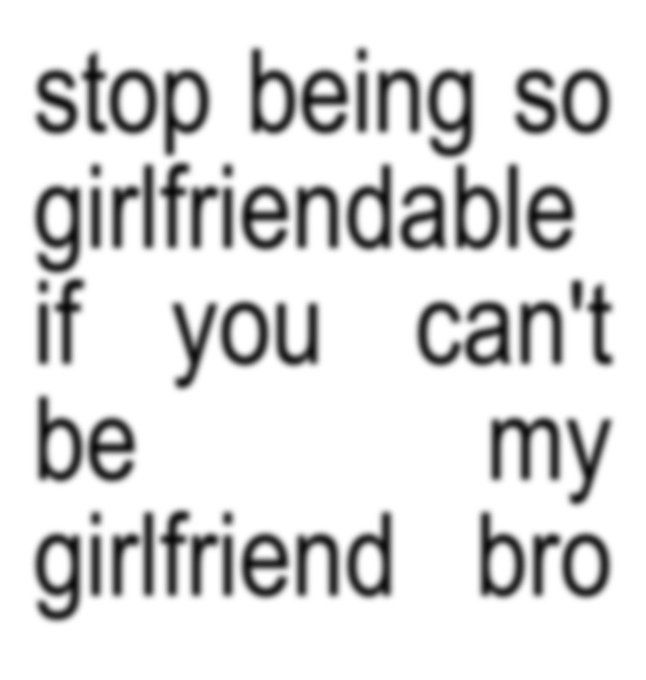 Me and who?