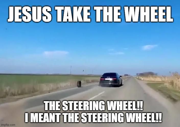 just jump on the wheel and balance on it while it rolls to your destination