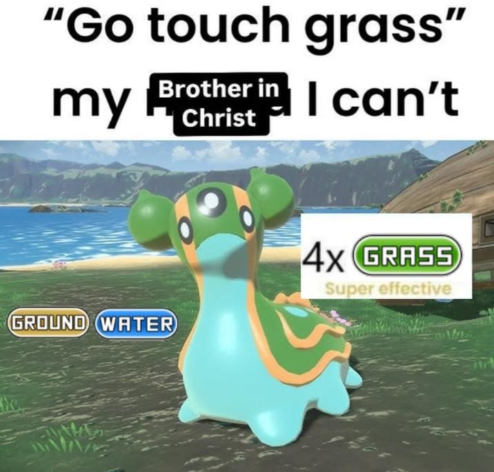 Swampert sniffed a flower, the same flower is decorating its grave