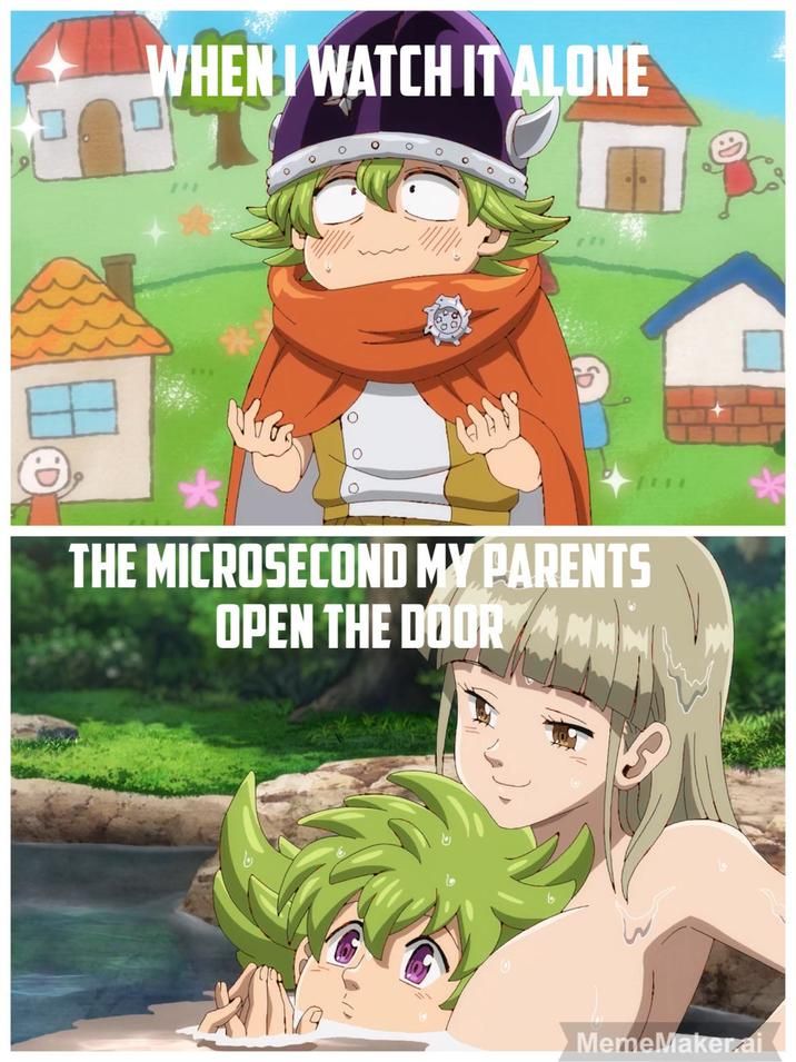 they know the anime and waited for that moment