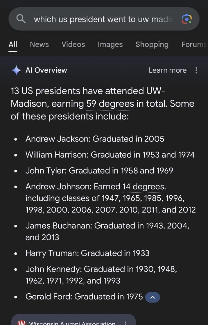 nowdays you need to graduate 6 times over 63 years if you want any decent job