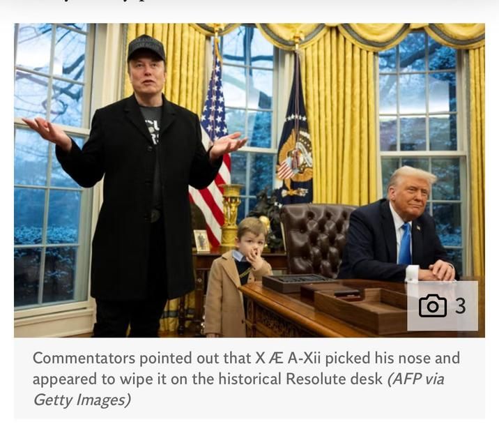 Oh no! Not the "Historical Resolute desk"!
