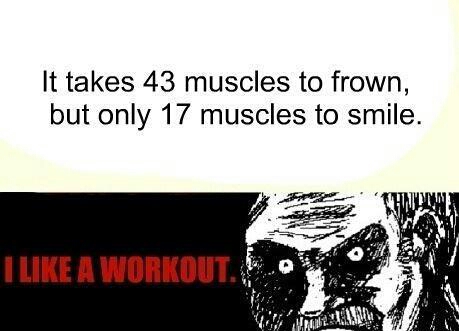 I like to work out