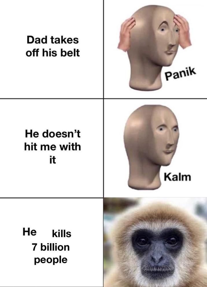 not again