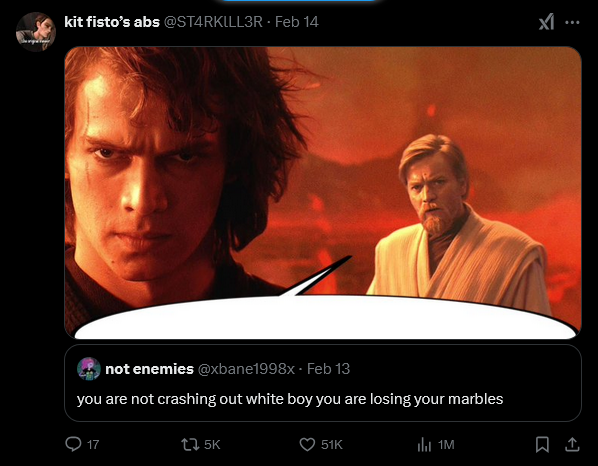 From my point of view you're losing your marbles