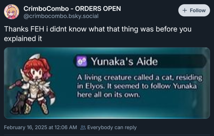and what's that black thing next to "Yunaka's Aide"?