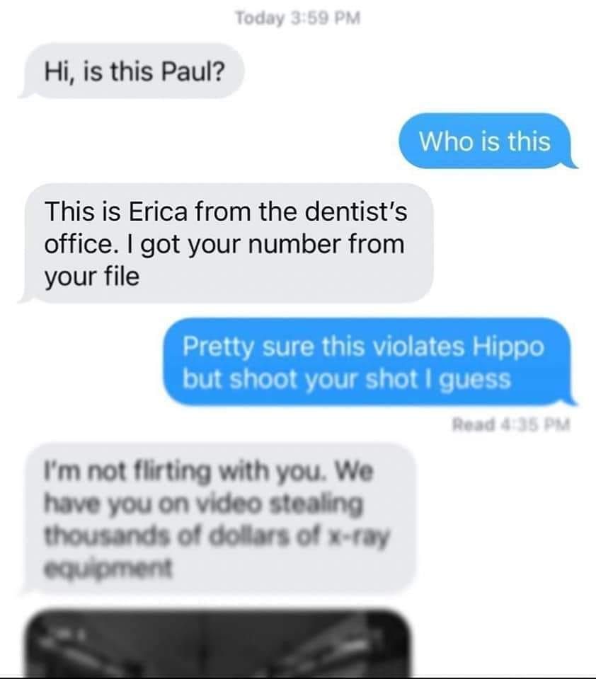 Not very hippo of you Erica