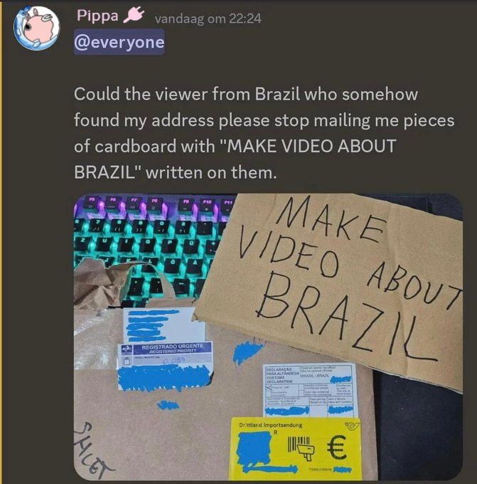 or you could just make a video about Brazil