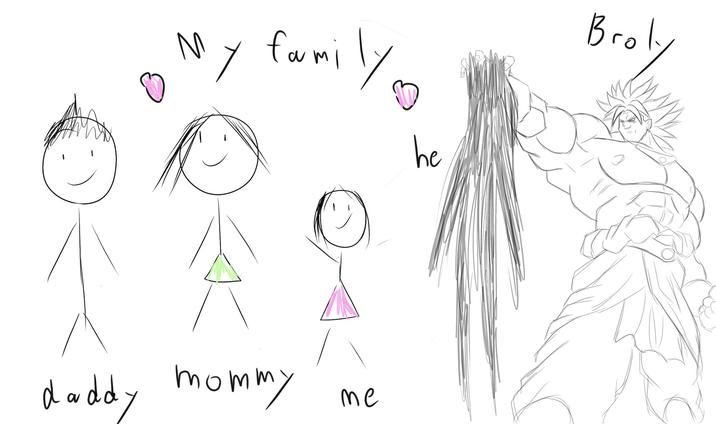 that's why mommy's skirt has this color