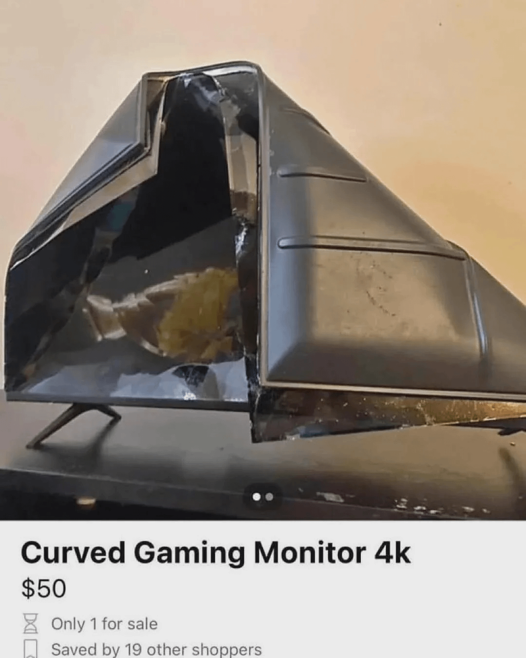 real monitors have curves