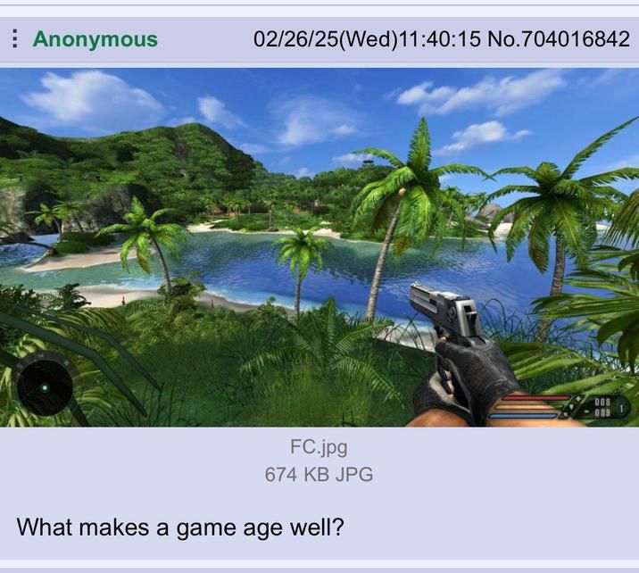 colors, not being deliberately ugly, good gameplay