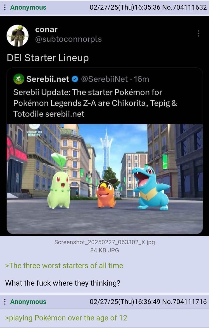 Cyndaquil got cancelled