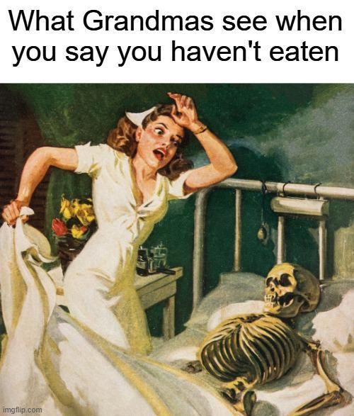 I would look like that if I haven't eaten (ever)