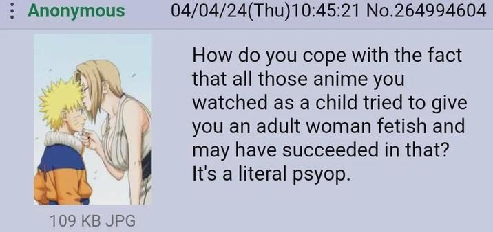 this can't be, I was told anime only has little girls