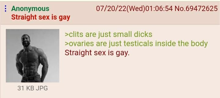 there are only gays and incels