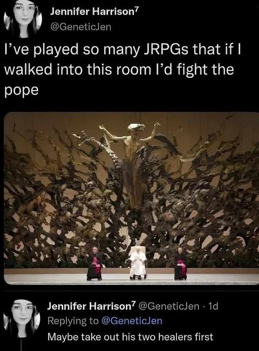 What's the special move of the pope tho