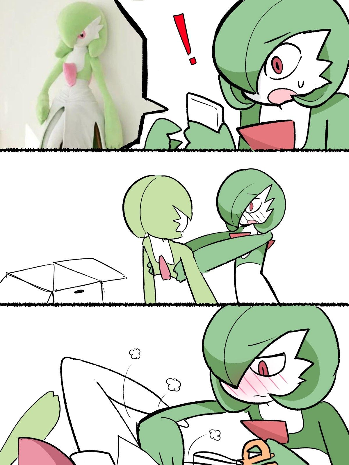 This is what happens when you don't give your Kirlia a dawn stone