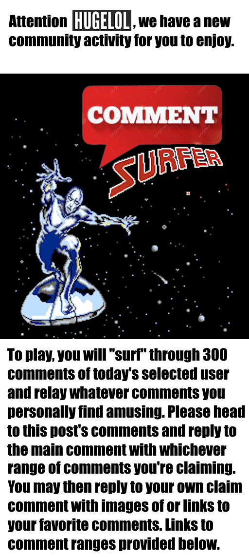 Introducing Comment Surfer, the new Hugelol community activity