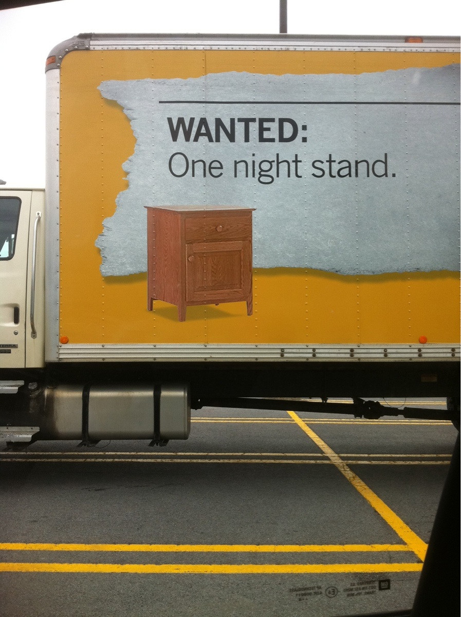 Wanted, one night stand.