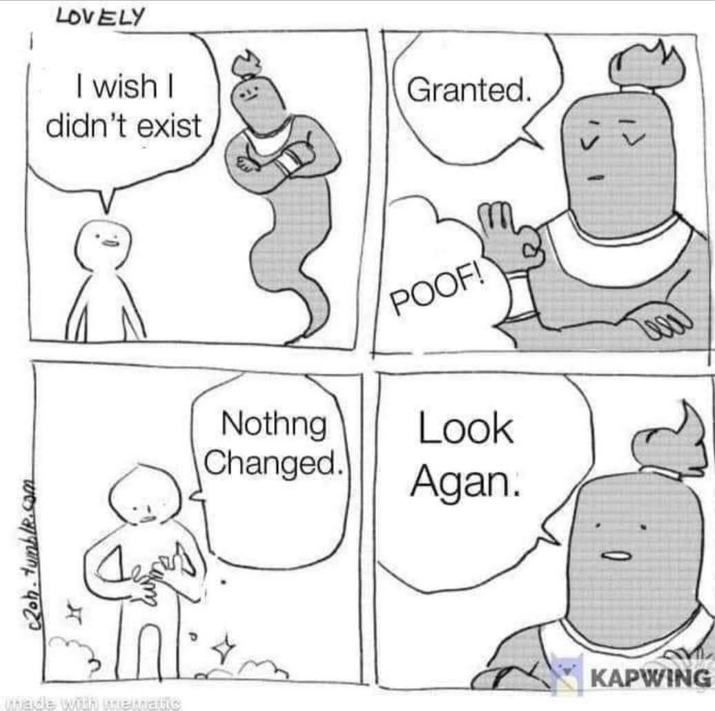 When you hate the letter I