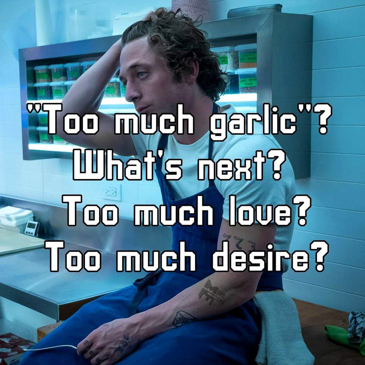 never enough garlic