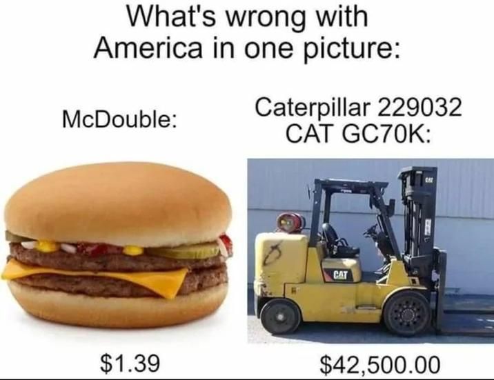 the sandwich is about 10 times as expensive now