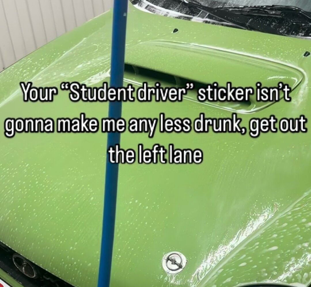 get out the way!