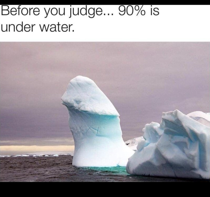 it's also big enough to sink the Titanic