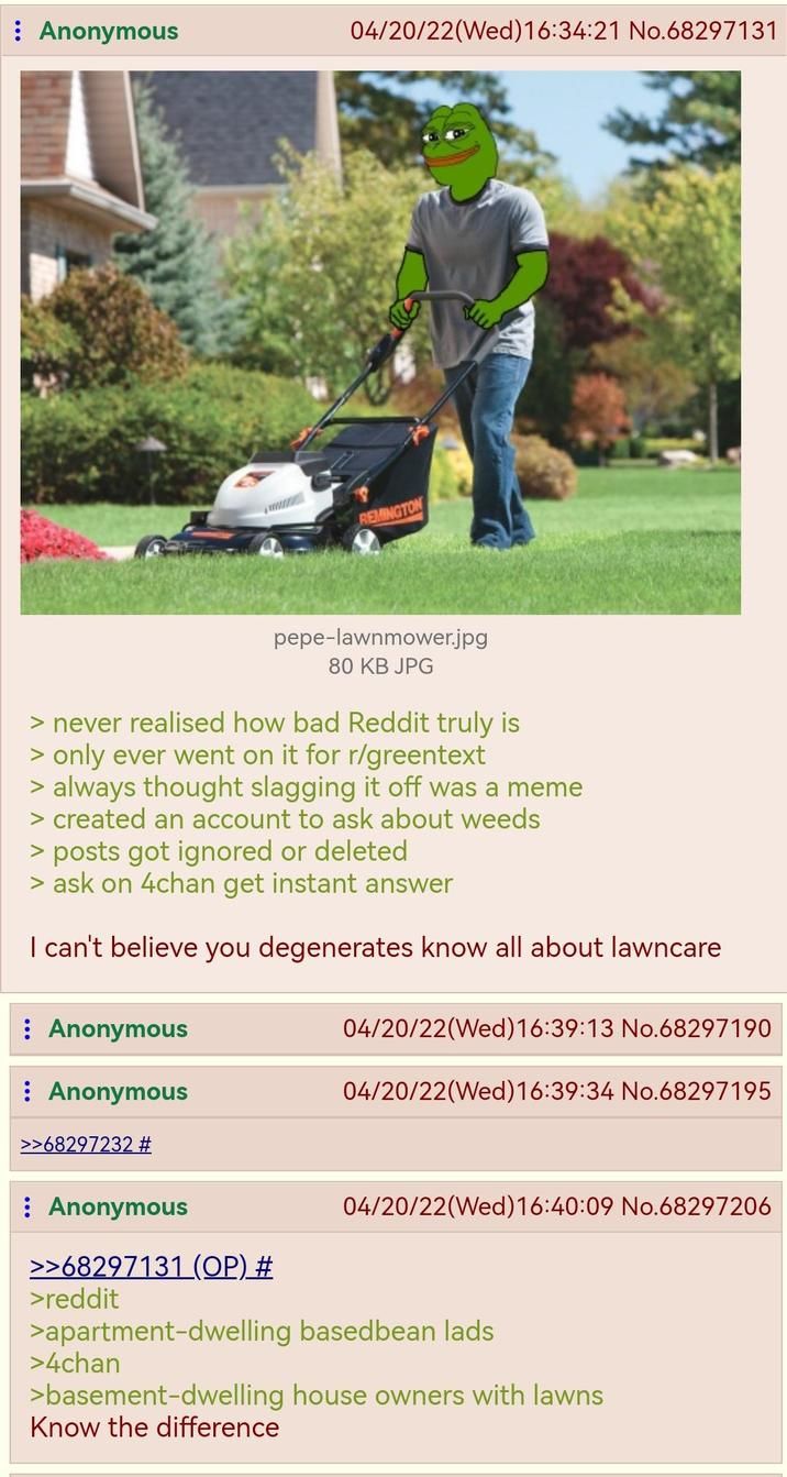 at least he ca ntouch some grass