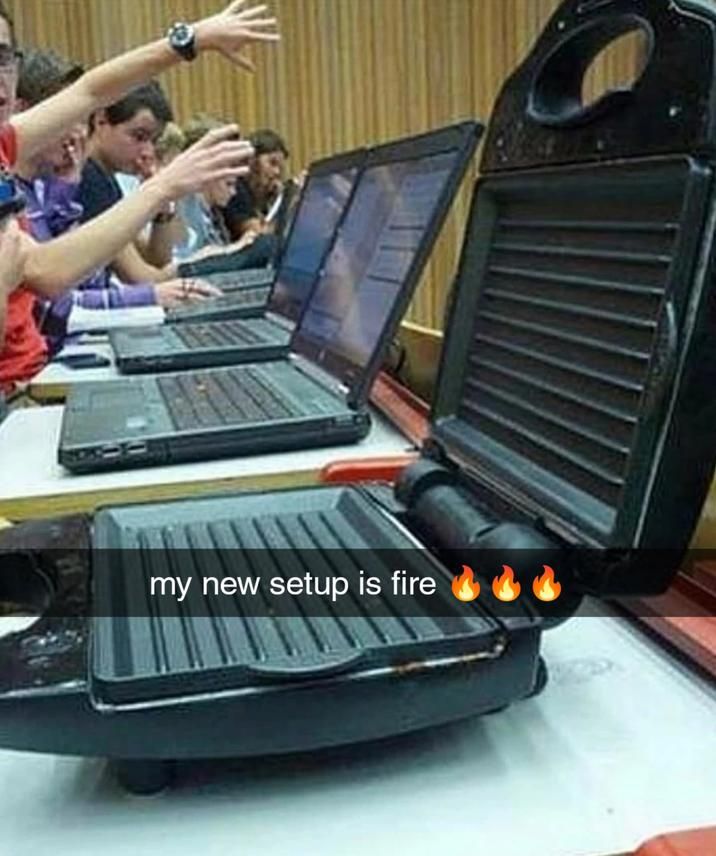 gets really hot though