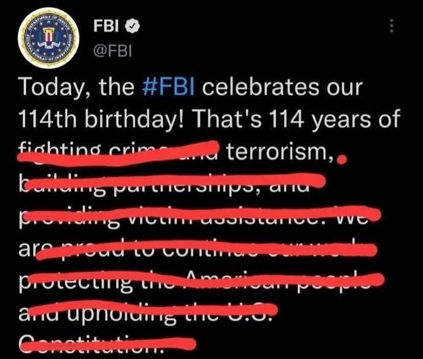114 years of furthering their own interests