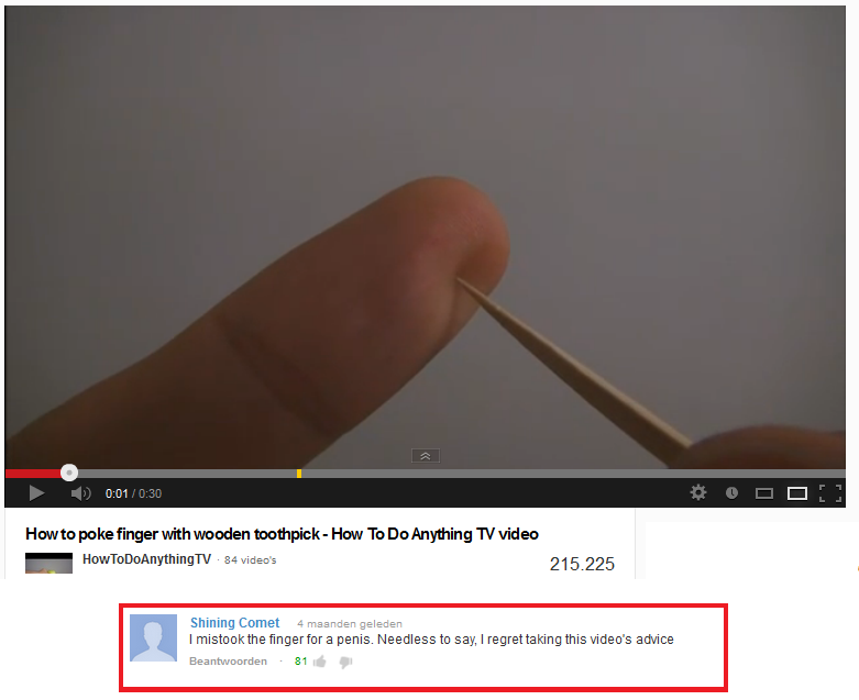 Oh Youtube..