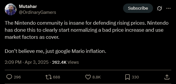 And the games are not even physical