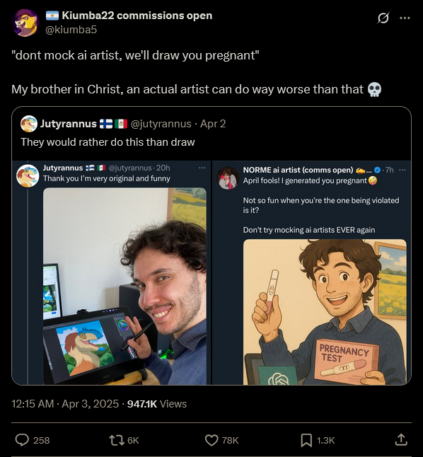 Have you AI bros heard about Deviantart?