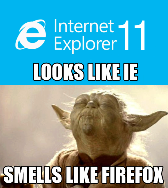 User, come to the dark side of the browsers!